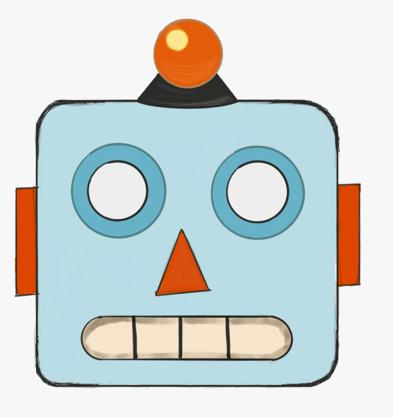 Смайлик робот