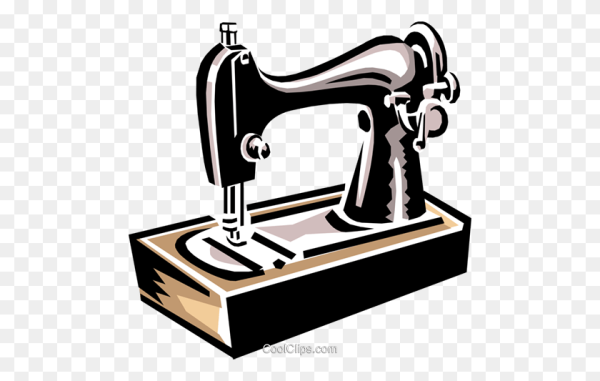 Швейная машинка для визитки