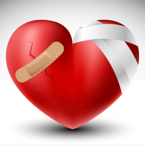 Сердце с пластырем