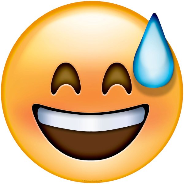Смеющийся смайлик из ВК