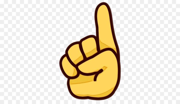 Указательный палец вверх