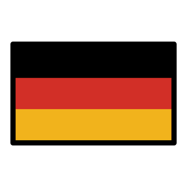 Немецкий флаг Emoji