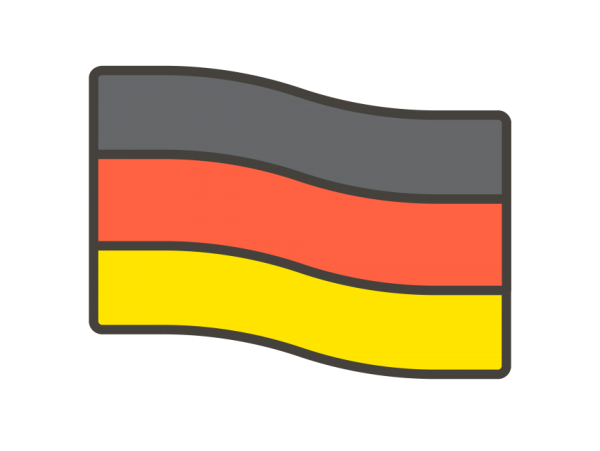 Немецкий флаг эмодзи