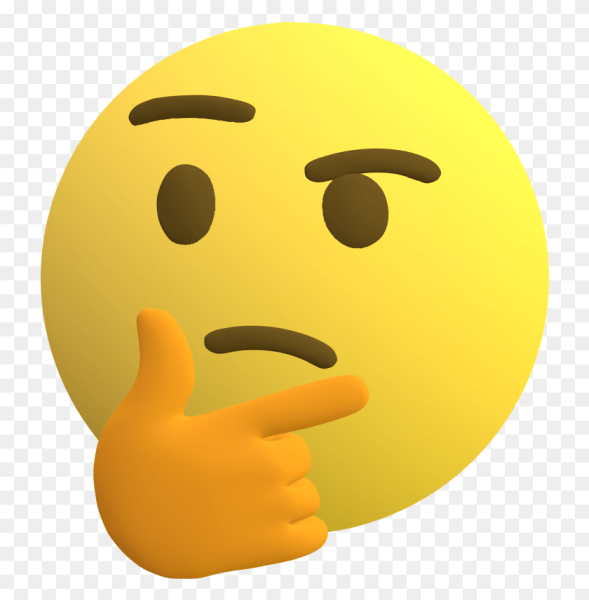 Задумчивый смайлик