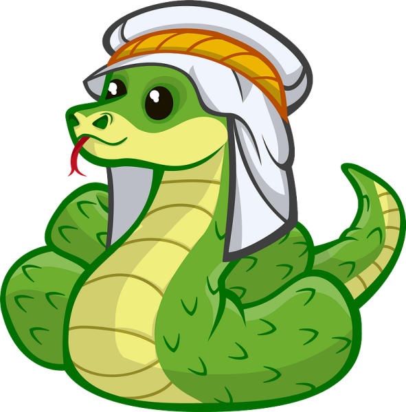 Змея рисунок