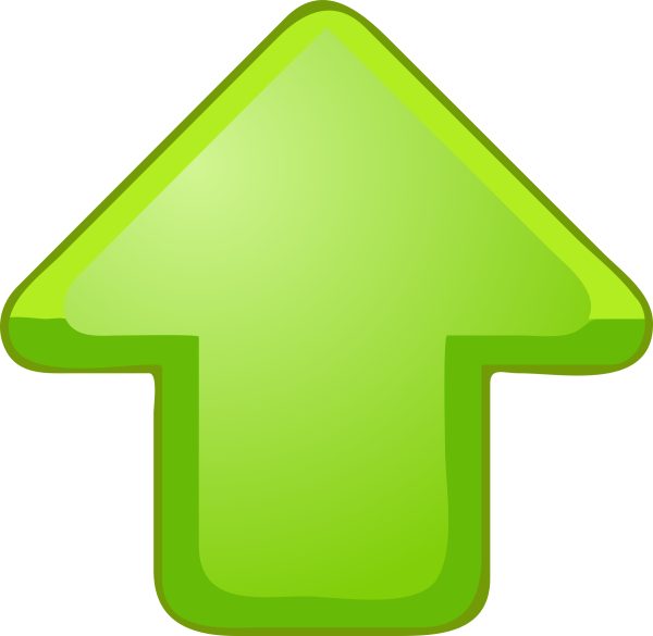 Зеленая стрелка вверх