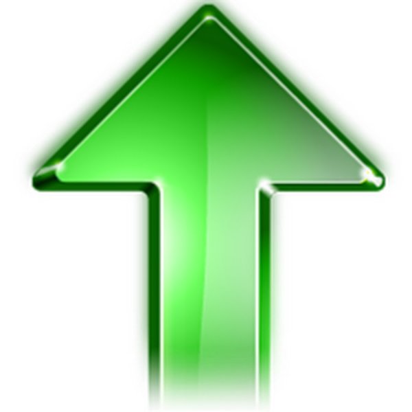 Анимация стрелка вверх на прозрачном фоне