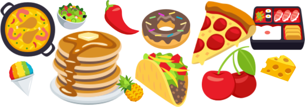 Смайлики фаст фуд