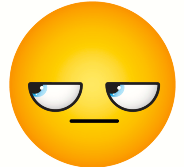 Недовольный смайлик
