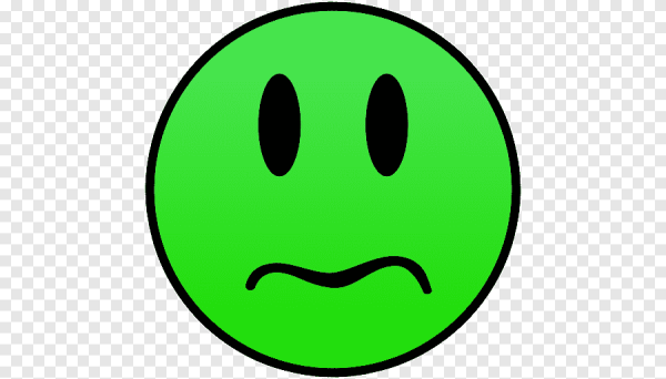 Зеленый смайлик