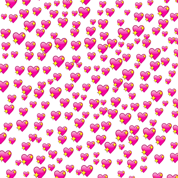 Куча сердечек