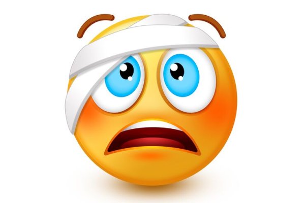 Смайлик с больной головой