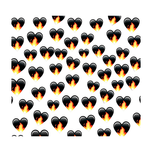 ЭМОДЖИ Хеарт Блэк