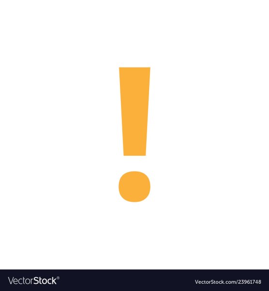 Желтый восклицательный знак