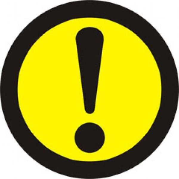 Желтый восклицательный знак