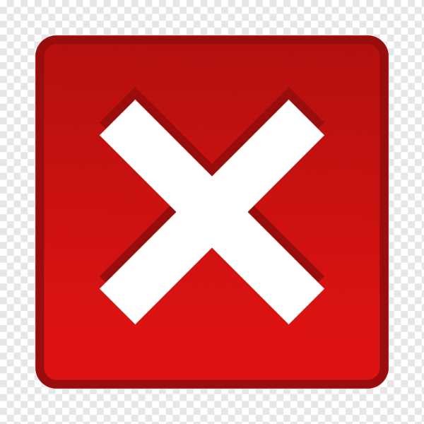 Эмодзи красный крест