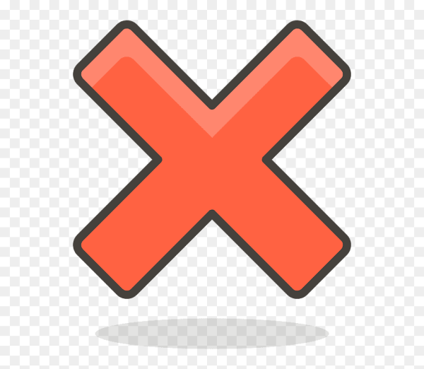 Эмодзи крестик