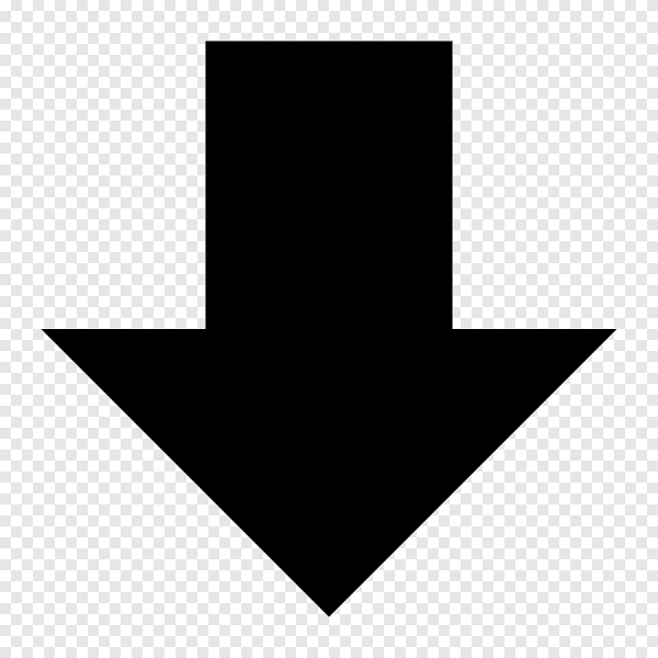 Иконка стрелки вниз