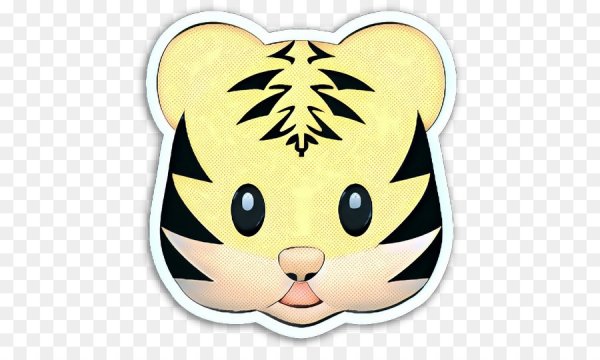 Эмодзи тигрица