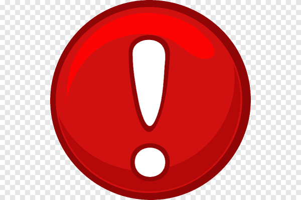 Красный восклицательный знак