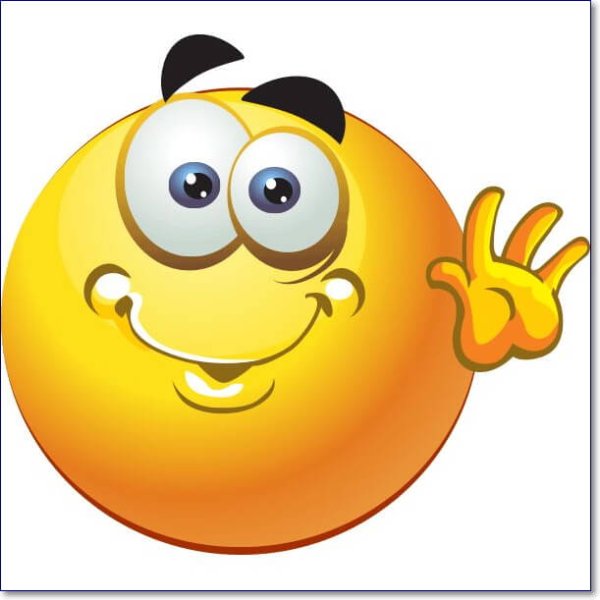 Веселый смайлик