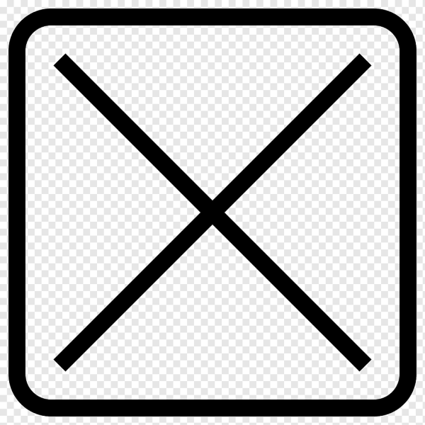 Крестик в квадратике