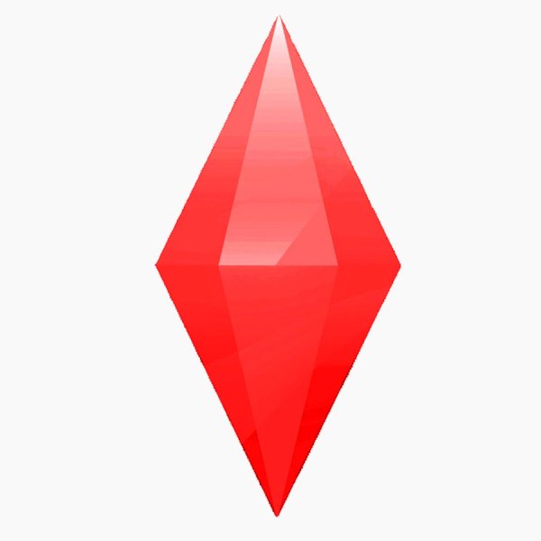 Красный ромб символ