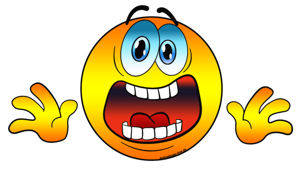 Смайлик испуг