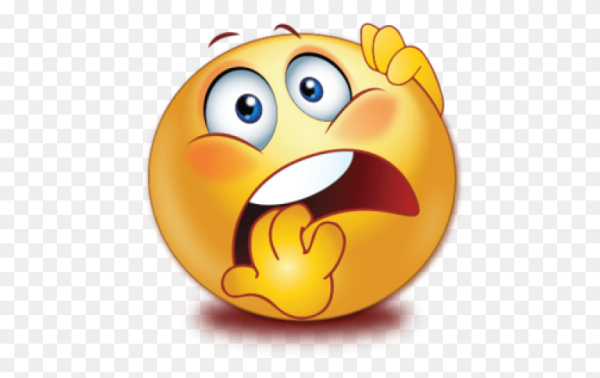 Смайлик боится