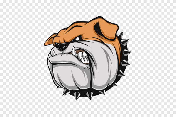 Злой бульдог арт