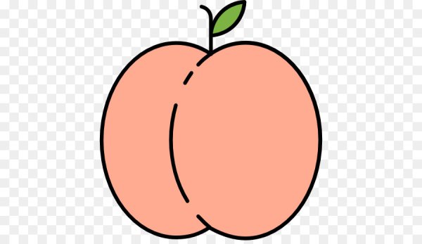 Персик с глазами