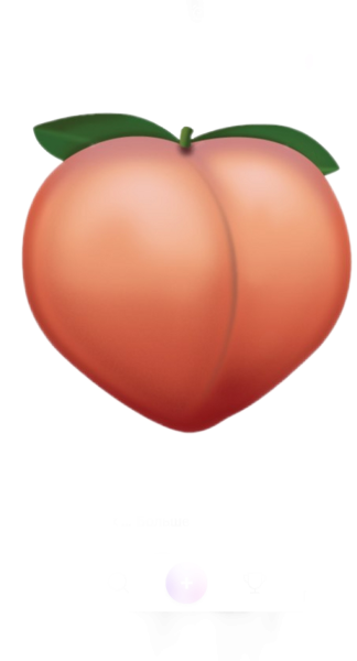 Наклейки с персиками