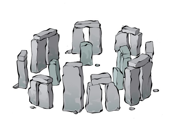 Стоунхендж вектор