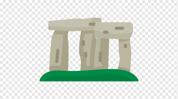 Stonehenge на белом фоне