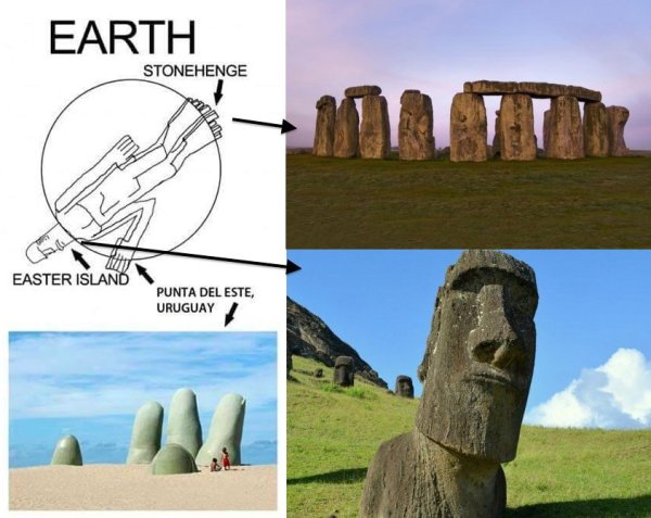 Стоунхендж на прозрачном фоне