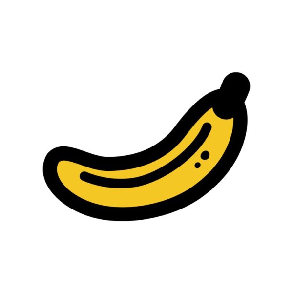 Банан из смайликов