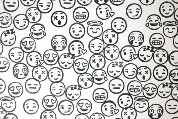 Раскраски Стикеры смайлики