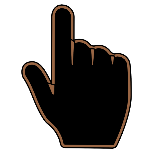 Указательный палец вверх