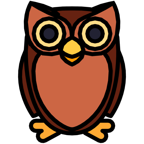 Сова смайлик