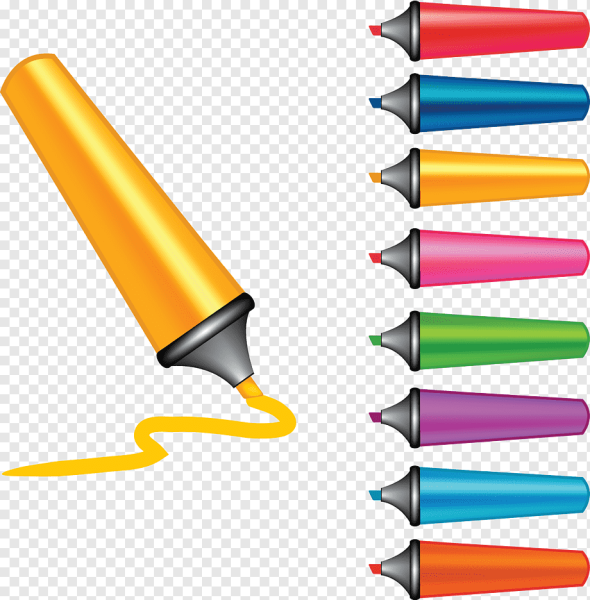 Фломастер мультяшный