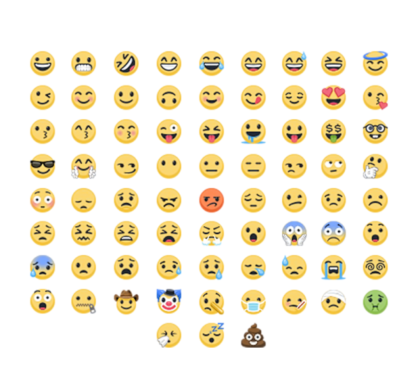 Смайлы Facebook