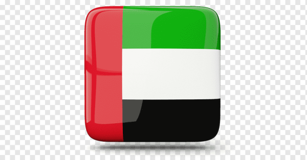 Флаг иконка Объединенные арабские эмираты