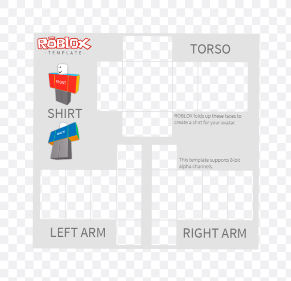 Roblox Shirt шаблон