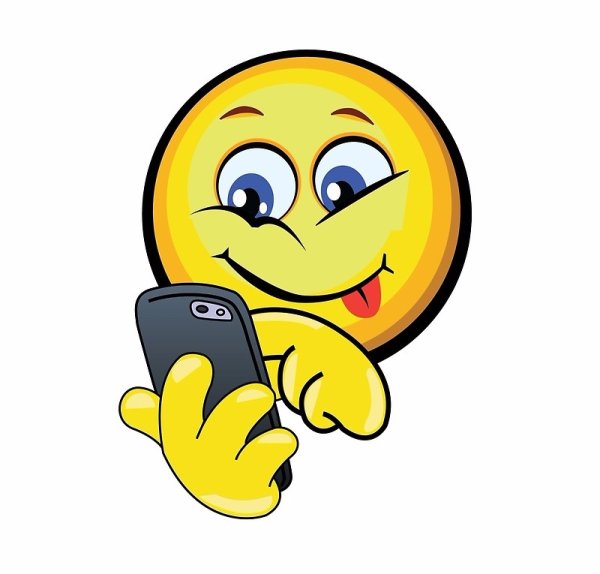 Смайлик смартфон