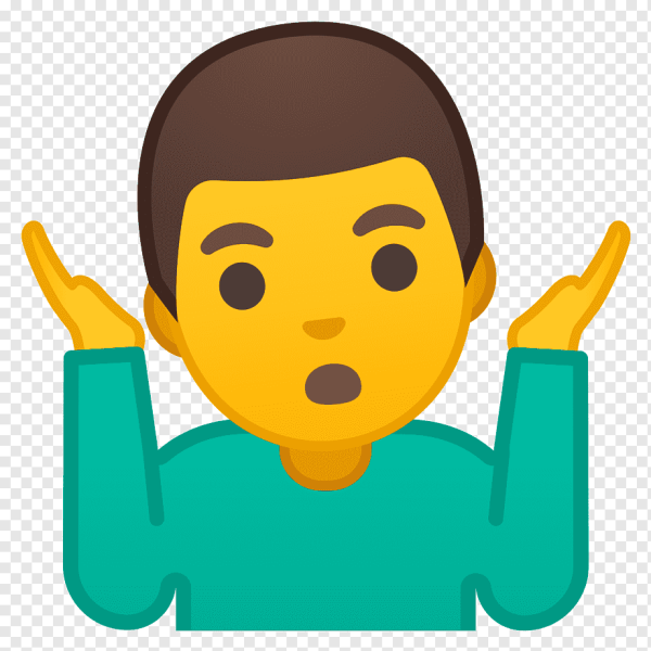 Смайлик пожелание плечами