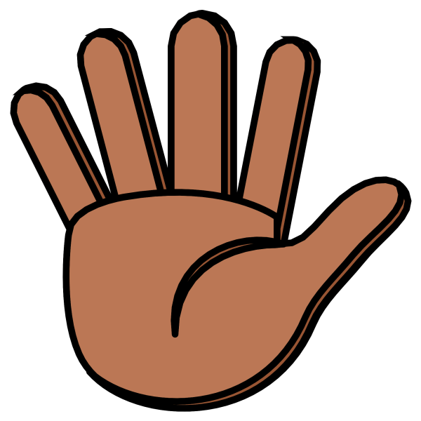 Смайлик ладонь