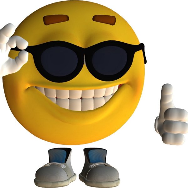 Смайлик в очках