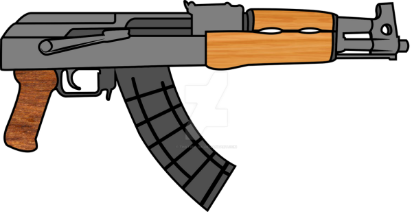 АК 47 мультяшный