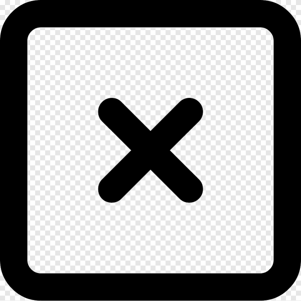 Крестик в квадратике