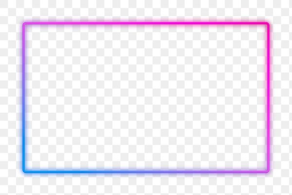 Прямоугольник на прозрачном фоне